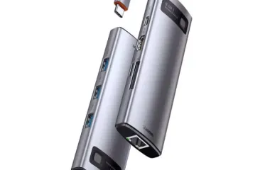 USB-Хаб Baseus Metal Gleam Series 8-in-1 Type-C