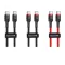 Кабель Baseus Cafule Type-C to Type-C PD 2.0 60W (2m)
