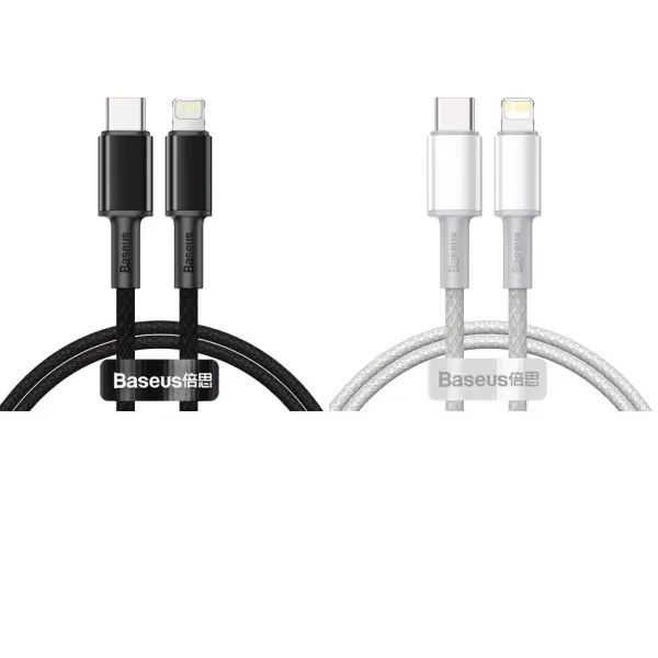 Кабель Baseus High Density Braided Type-C to Lightning PD 20W (2m)