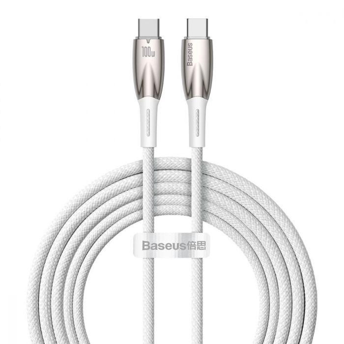 Кабель Baseus Glimmer Series Fast Charging Type-C to Type-C 100W (2m)