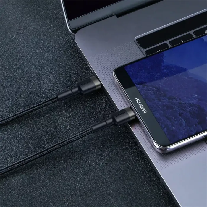 Кабель Baseus Cafule Type-C to Type-C PD 2.0 60W (1m)