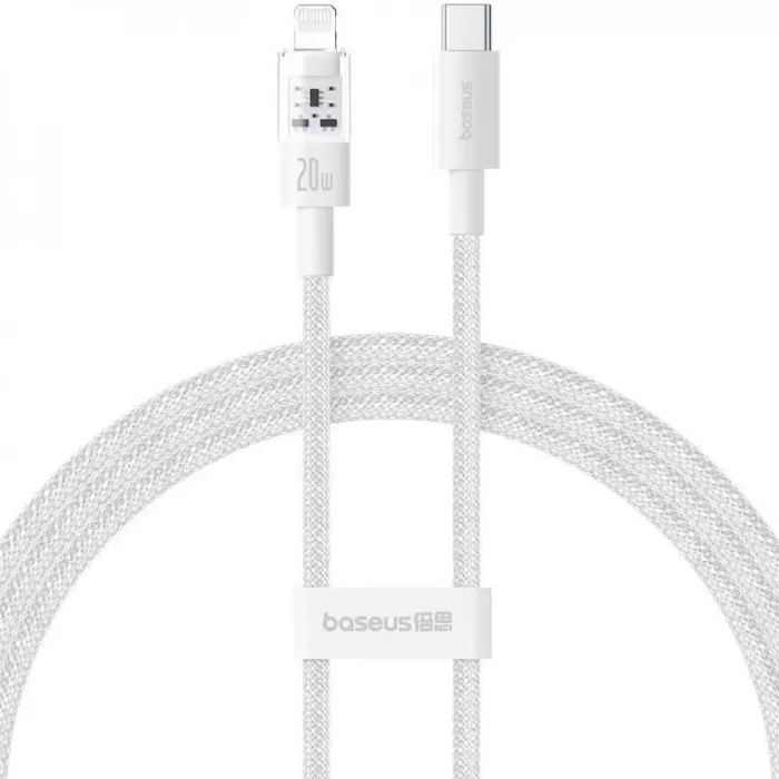 Кабель Baseus Gem Fast-Charging Type-C to Lightning 20W 1m