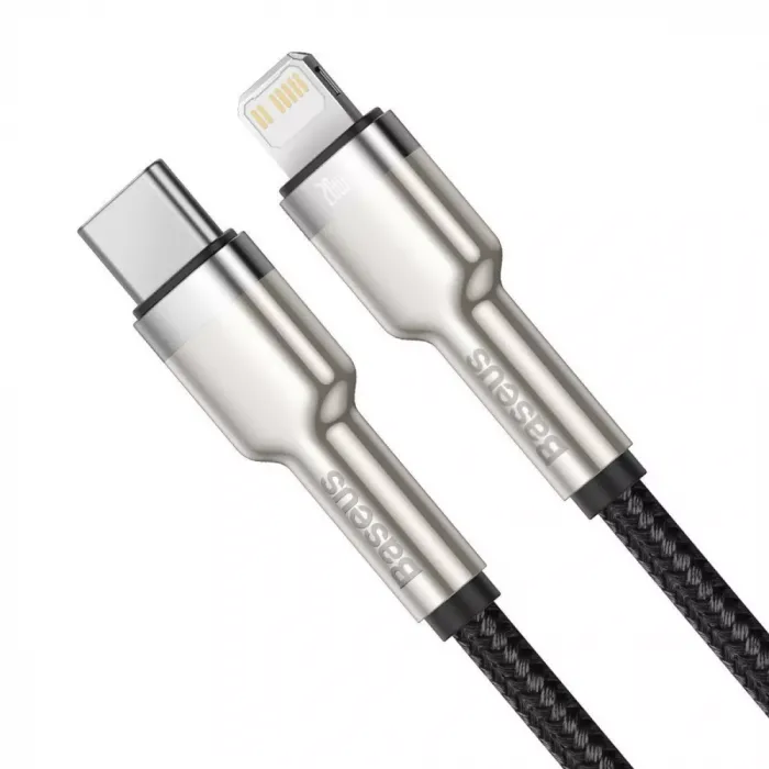 Кабель Baseus Cafule Metal Type-C to Lightning PD 20W (2m)