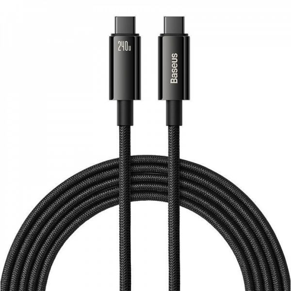 Кабель Baseus Tungsten Gold Type-C to Type-C 240W (3m)