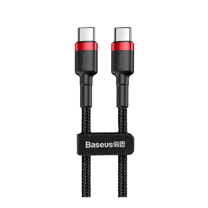 Кабель Baseus Cafule Type-C to Type-C PD 2.0 60W (2m)