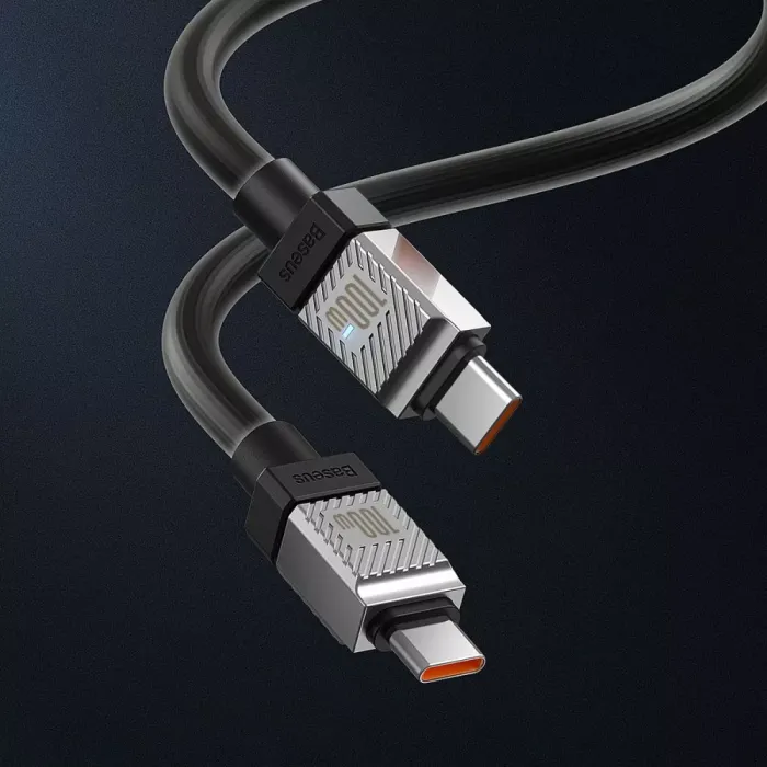 Кабель Baseus CoolPlay Series Fast Charging Type-C to Type-C 100W (1m)