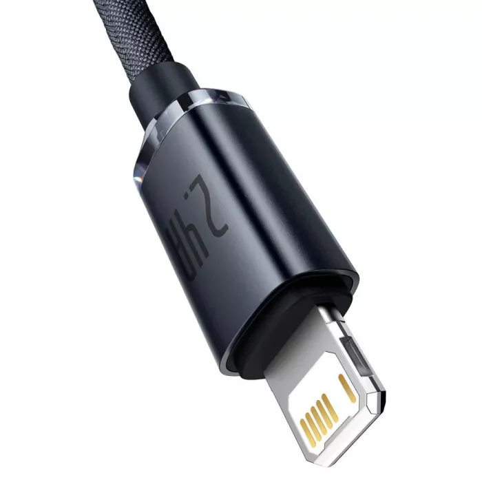 Кабель Baseus Crystal Shine Series Fast Charging Lightning 2.4A (1.2m)