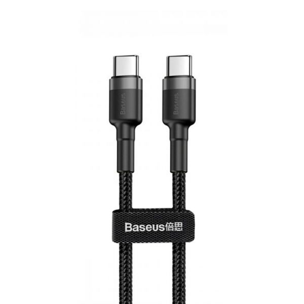 Кабель Baseus Cafule Type-C to Type-C PD 2.0 60W (1m)