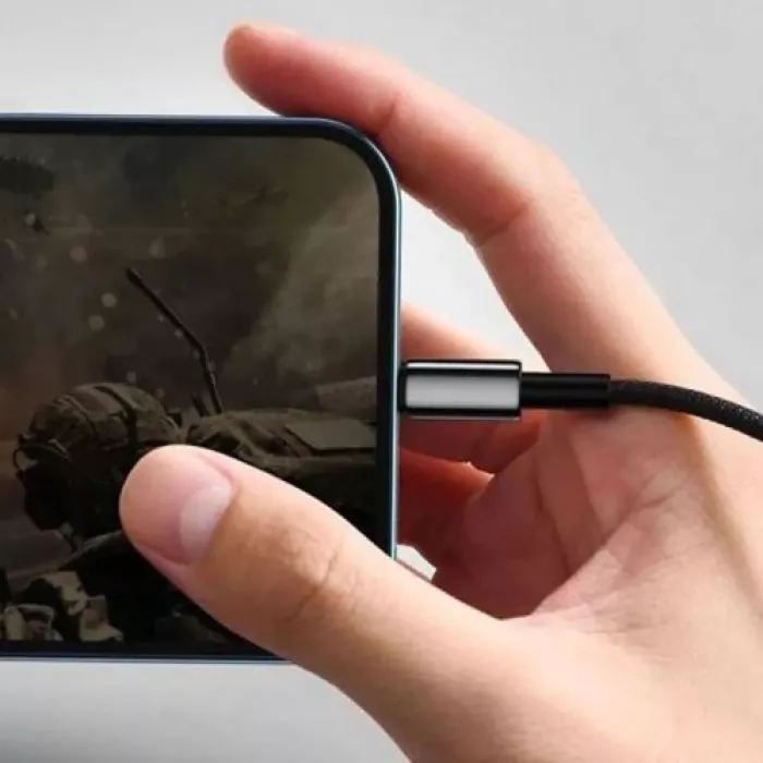 Кабель Baseus Tungsten Gold Fast Charging Lightning 2.4A (2m)
