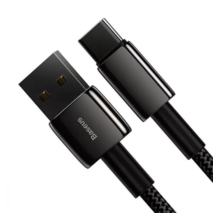 Кабель Baseus Tungsten Gold Fast Charging Lightning 2.4A (2m)