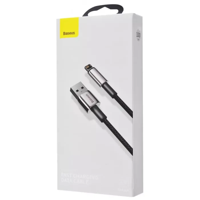 Кабель Baseus Tungsten Gold Fast Charging Lightning 2.4A (2m)