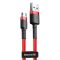 Кабель Baseus Cafule Micro USB 2.4A (1m)
