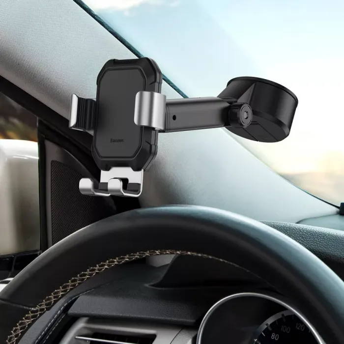 Тримач в машину Baseus Tank Gravity Car Mount With Suction Base