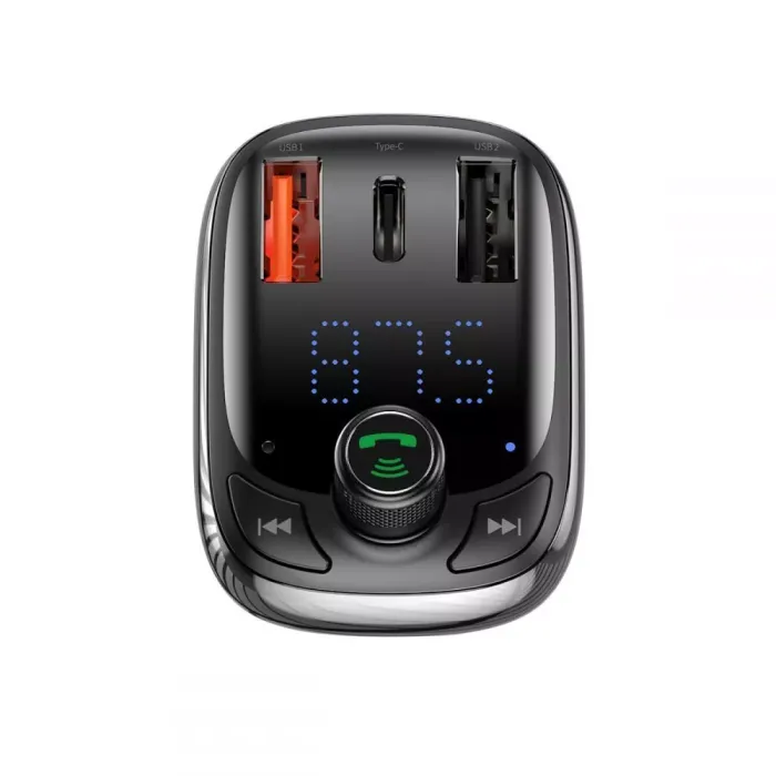 АЗП Baseus FM Launcher S-13 36W (PD+QC3.0) Type-C+2USB