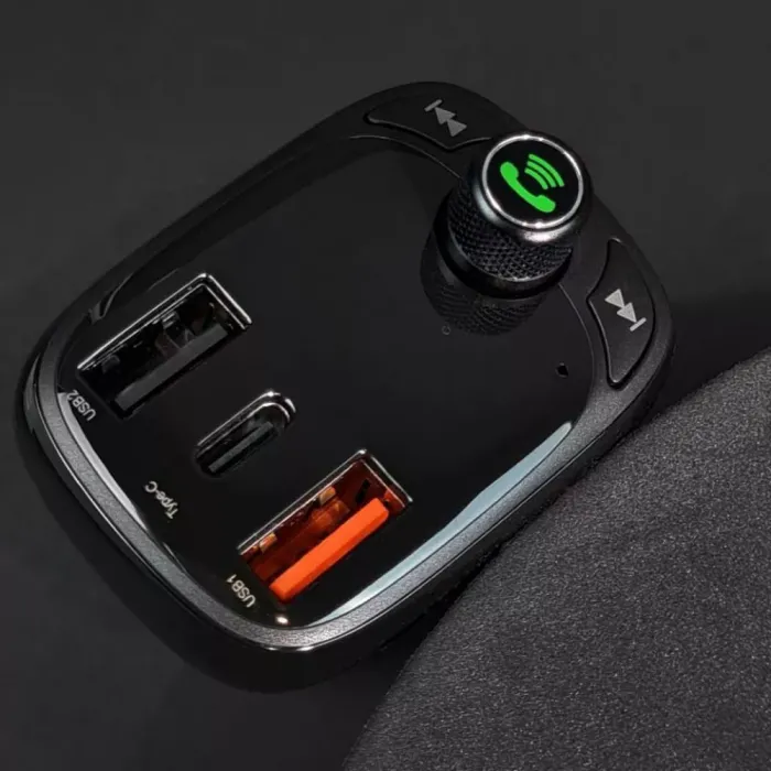 АЗП Baseus FM Launcher S-13 36W (PD+QC3.0) Type-C+2USB