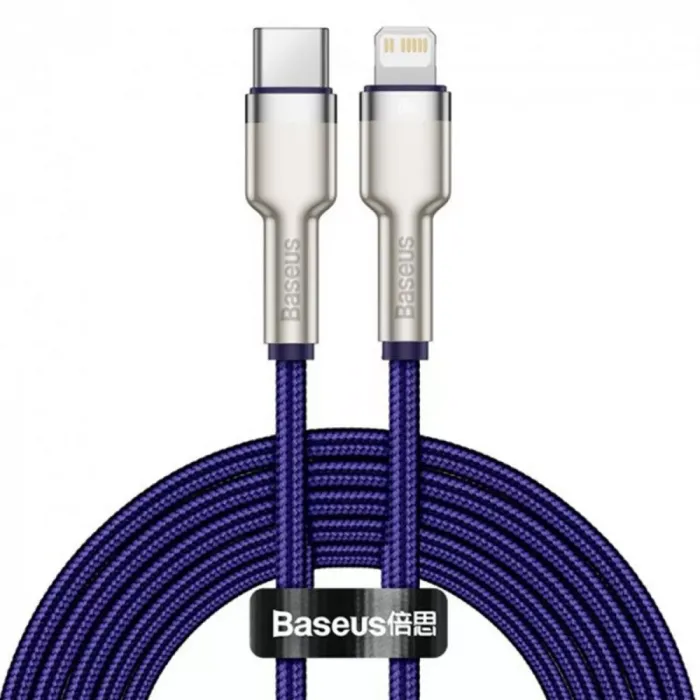 Кабель Baseus Cafule Metal Type-C to Lightning PD 20W (2m)