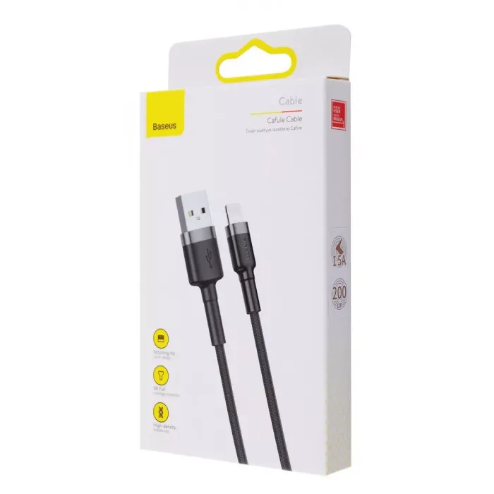 Кабель Baseus Cafule Lightning 1.5A (2m)