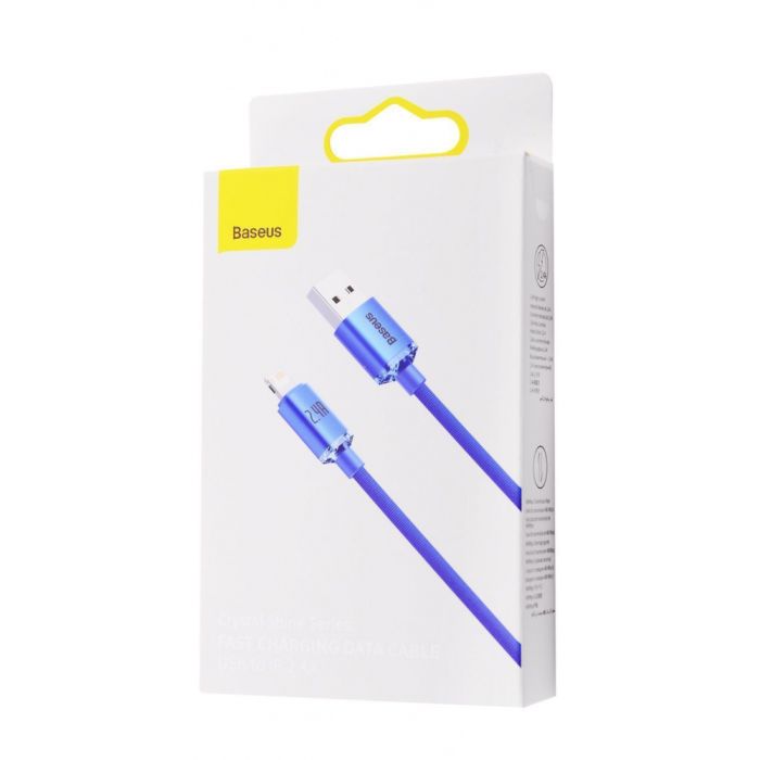 Кабель Baseus Crystal Shine Series Fast Charging Lightning 2.4A (1.2m)