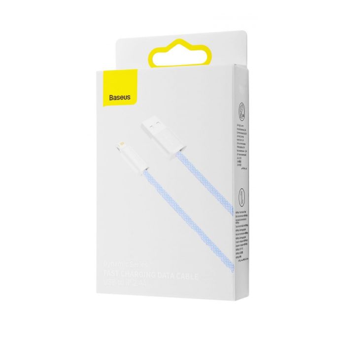 Кабель Baseus Dynamic Series Fast Charging Lightning 2.4A (1m)