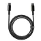 Кабель Baseus Tungsten Gold Fast Charging Type-C to Type-C 100W (2m)
