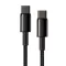 Кабель Baseus Tungsten Gold Fast Charging Type-C to Type-C 100W (2m)