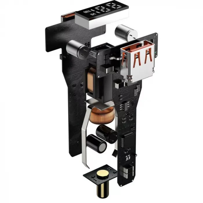 АЗП Baseus Superme Digital Display PPS USB + Type-C 100W