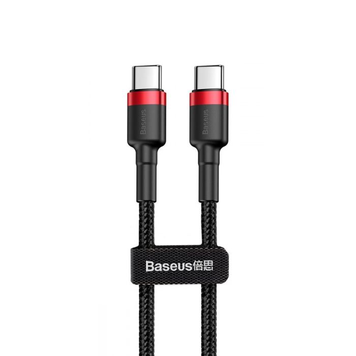 Кабель Baseus Cafule Type-C to Type-C PD 2.0 60W (1m)