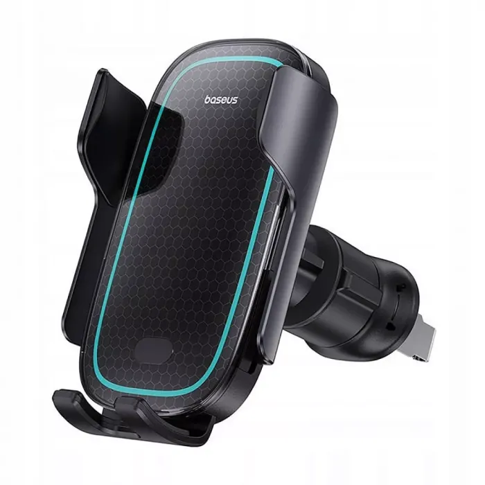 Автомобільний тримач з Бездротовим ЗП Baseus Milky Way Pro 15W
