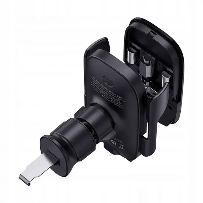 Автомобільний тримач з Бездротовим ЗП Baseus Milky Way Pro 15W