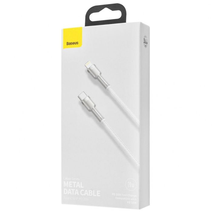 Кабель Baseus Cafule Metal Type-C to Lightning PD 20W (1m)