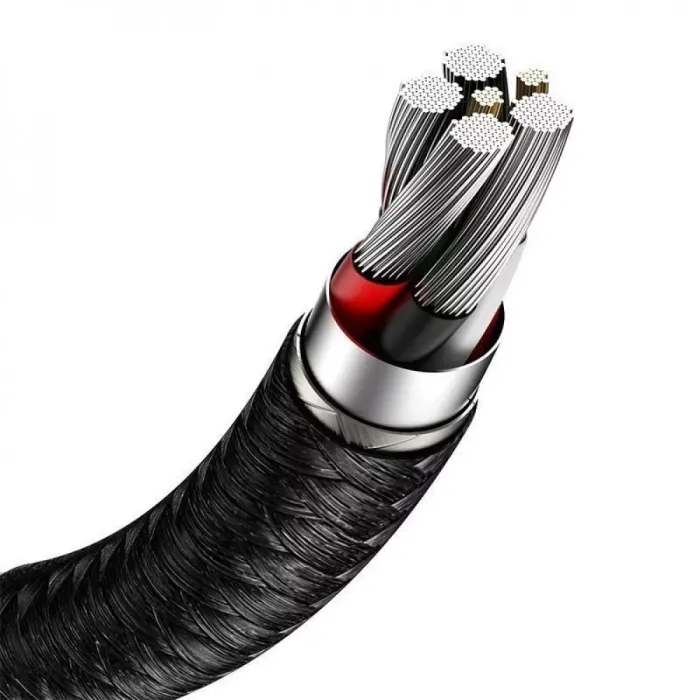 Кабель Baseus Cafule Metal Data Type-C 66W (1m)