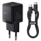 МЗП Baseus Palm Fast Charger Type-C+USB 30W (With Cable Type-C to Type-C 60W 1m)