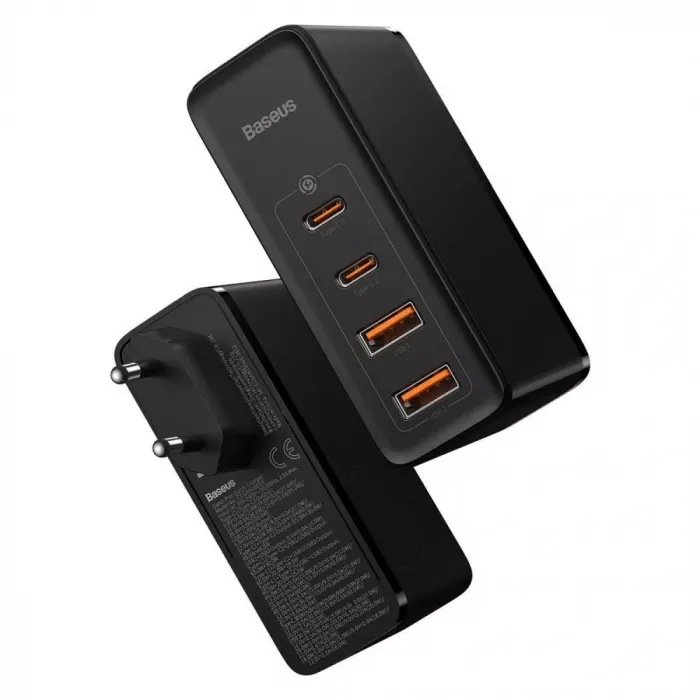 МЗП Baseus GaN2 Pro Quick Charger 100W (2Type-C + 2USB)