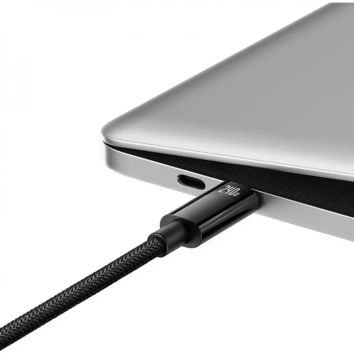 Кабель Baseus Tungsten Gold Fast Charging Type-C to Type-C 240W (3m)