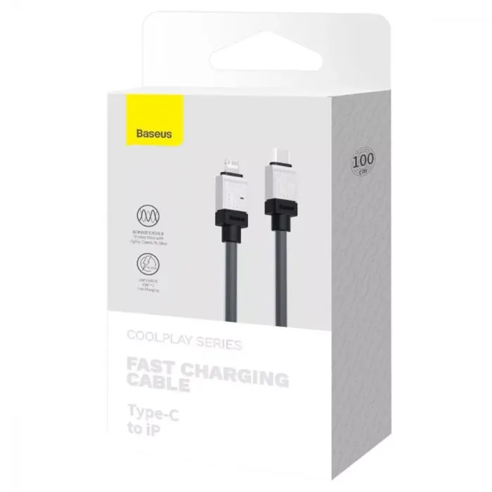 Кабель Baseus CoolPlay Series Fast Charging Type-C to Lightning 20W (1m)
