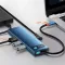 Type-C-Хаб Baseus Metal Gleam Series 8-in-1 Multifunctional