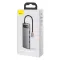 Type-C-Хаб Baseus Metal Gleam Series 8-in-1 Multifunctional