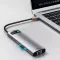 Type-C-Хаб Baseus Metal Gleam Series 8-in-1 Multifunctional