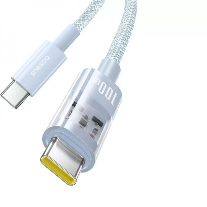 Кабель Baseus Gem Fast-Charging Type-C to Type-C 100W 2m