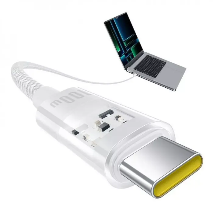 Кабель Baseus Gem Fast-Charging Type-C to Type-C 100W 2m