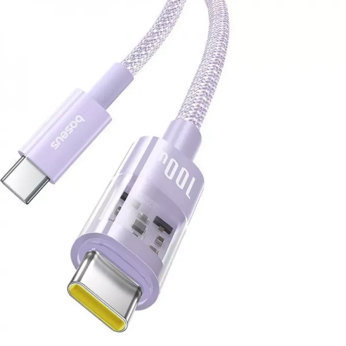 Кабель Baseus Gem Fast-Charging Type-C to Type-C 100W 2m
