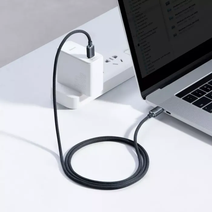 Кабель Baseus Crystal Shine Series Type-C to Type-C 100W (1.2m)