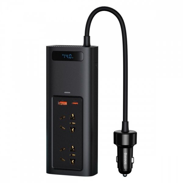Автомобильний Інвертор Baseus In-car Inverter 150W (220V CN/EU)