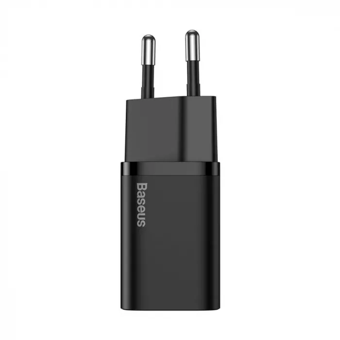МЗП Baseus Super Silicone Quick Charger 20W (Type-C) + With Cable Type-C to Lightning