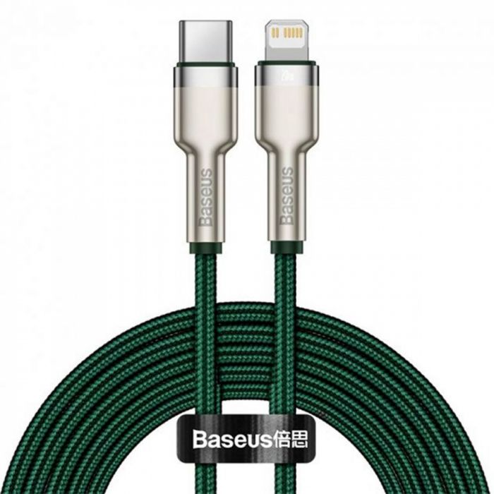 Кабель Baseus Cafule Metal Type-C to Lightning PD 20W (2m)
