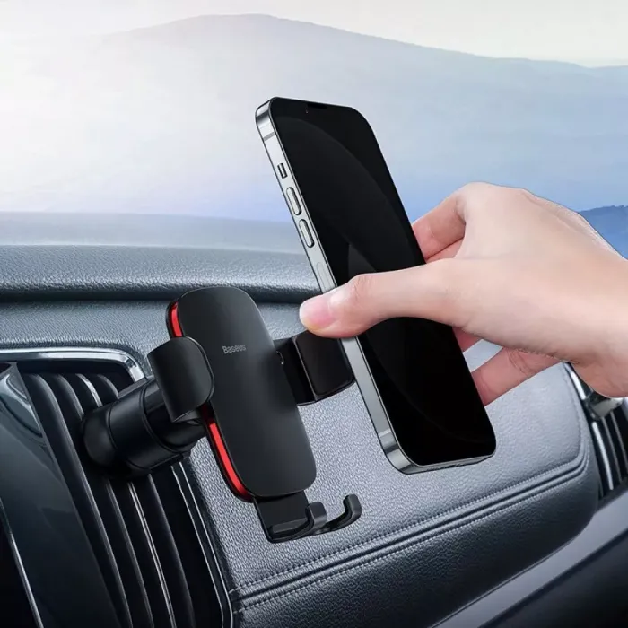 Автомобільний тримач Baseus Metal Age 2 Gravity Air Outlet Car Mount