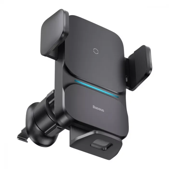 Автомобільний тримач з Бездротовим ЗП Baseus Wisdom Auto Alignment 15W