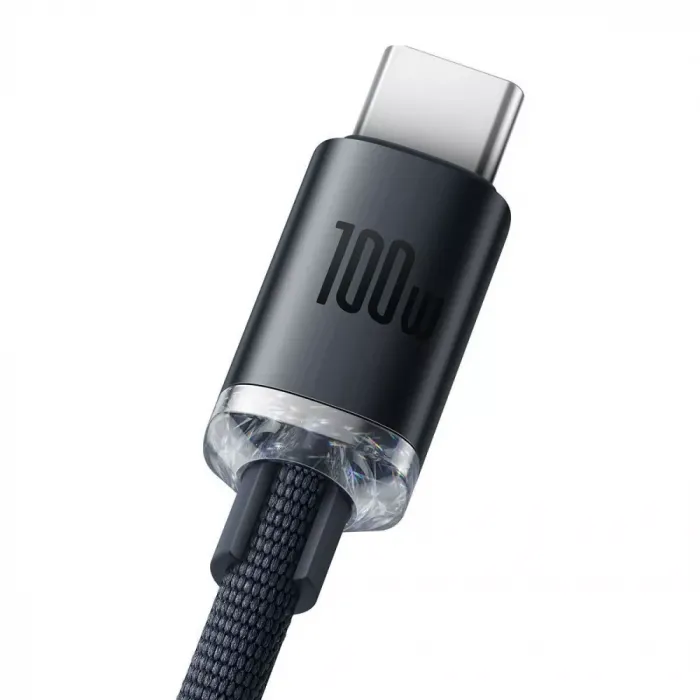 Кабель Baseus Crystal Shine Series Fast Charging Type-C 100W (2m)