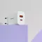 МЗП Baseus Compact Quick Charger 20W QC+ PD (1Type-C + 1USB)