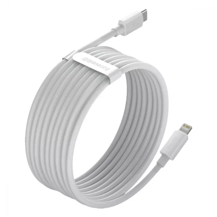 Кабель Baseus Simple Wisdom Data Kit Type-C to Lightning PD 20W (2PCS/Set)(1.5m)
